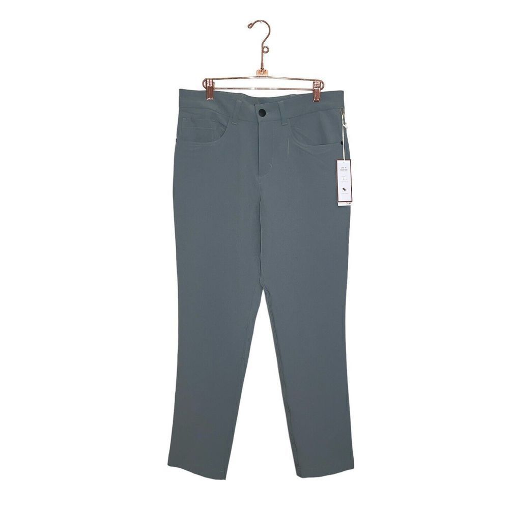 Panama Jack NWT Pants Mens‎ Size 32X32 Green Four Way Stretch Casual Pants